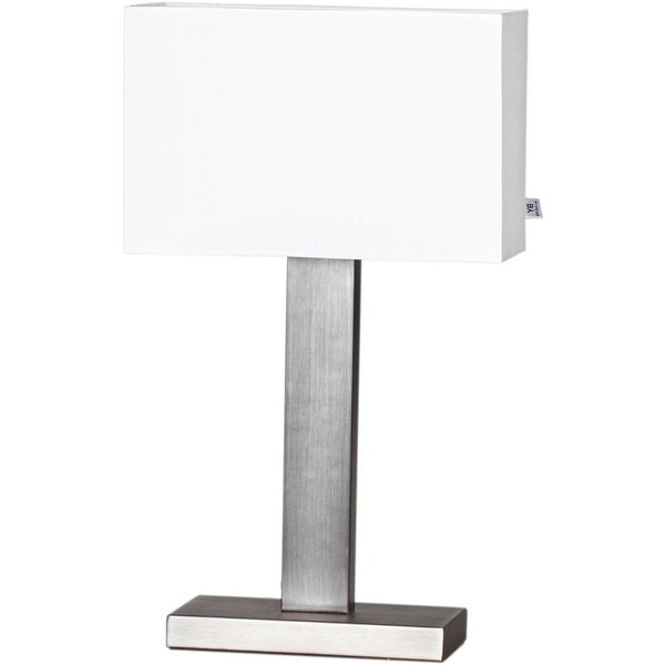 By Rydéns Prime Tischlampe Höhe 47cm nickel/weiß