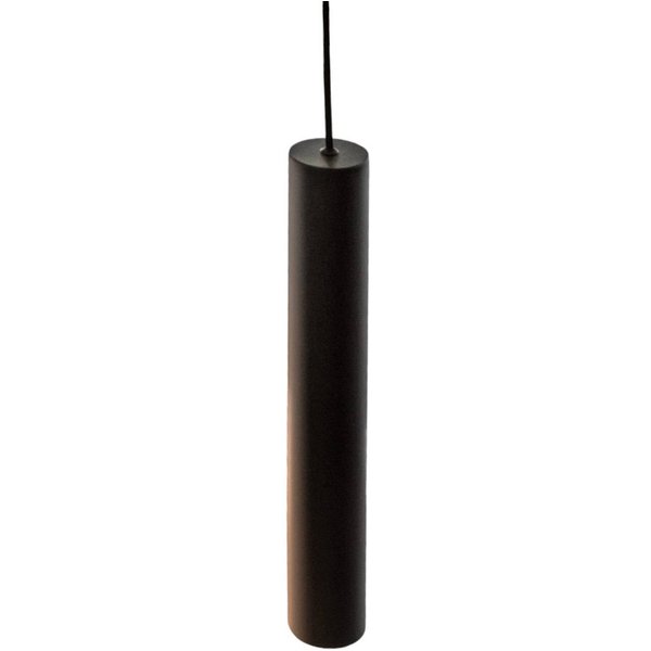 Ideal Lux LED-Pendelleuchte Look, Ø 6 cm, schwarz, Metall