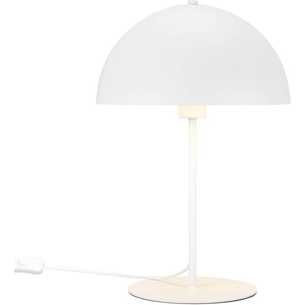 Tischleuchte Nola, weiß, Höhe 45 cm, Metall
