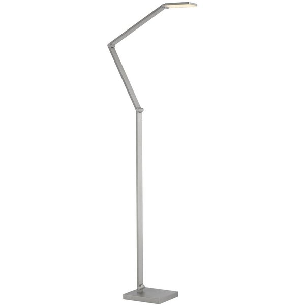 LED-Stehlampe SAMSKY, stahl, Höhe 161 cm, Metall Touchdimmer