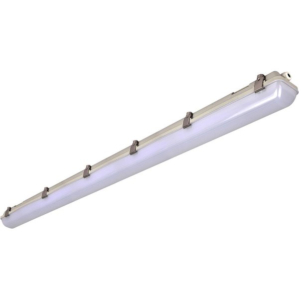 LED-Feuchtraumleuchte 659, grau, 156 cm, 30 W