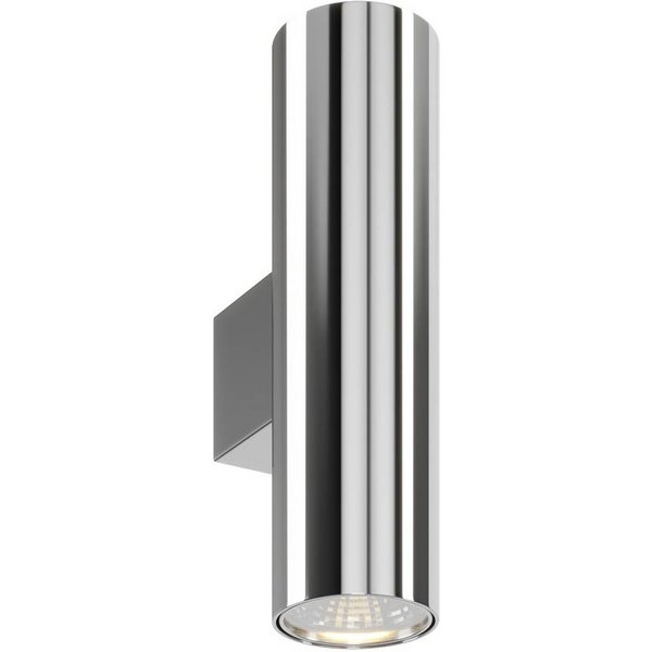 Wandlampe Marion, chrom, Höhe 18 cm, 2-flammig