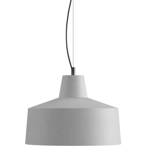 Karman Hängeleuchte Gangster, grau, Ø 48 cm, Keramik, E27
