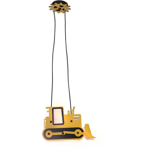 Hängeleuchte Carter - der leuchtende Bulldozer