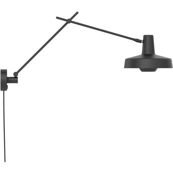 GRUPA Arigato Wand 1-flammig 70cm Ø23cm schwarz