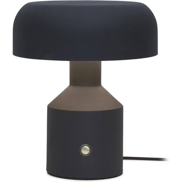 IT'S ABOUT ROMI Tischlampe Porto, 30 cm, schwarz, Metall