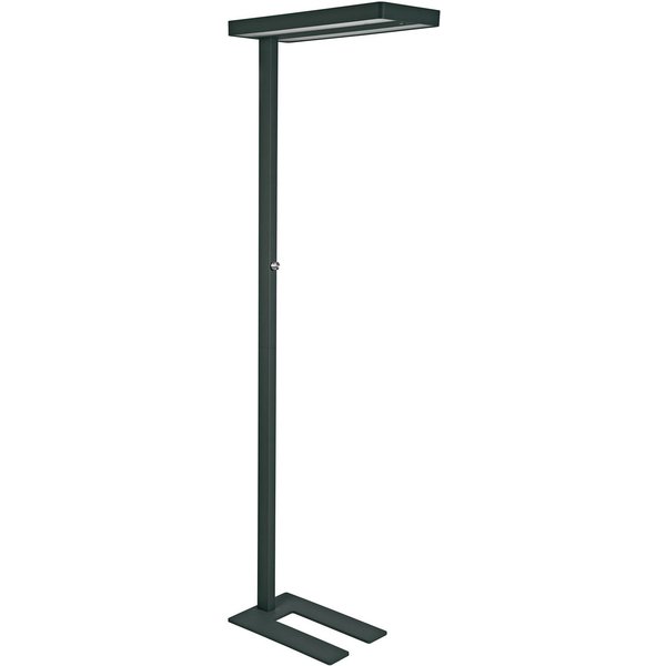 LED-Sensor-Stehlampe MAULjuvis, schwarz, 196 cm Standfuß dim
