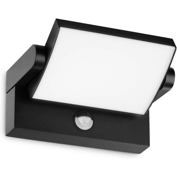 Ideal Lux LED-Außenwandleuchte Swipe Sensor, schwarz, IP54