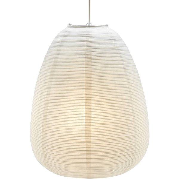 PR Home Hängeleuchte Maki, weiß, Papier, Ø 43 cm, E27