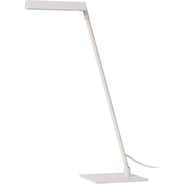 LED-Tischleuchte Lavale, weiß, dimmbar, Höhe 42 cm