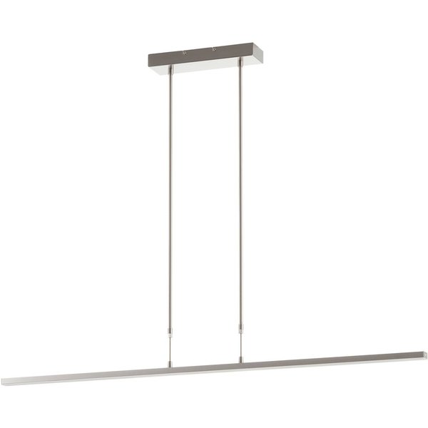 LED-Pendellampe Zelena, stahl, Länge 122 cm, Metall, CCT