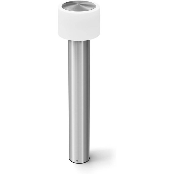 Philips LED-Sockelleuchte Otis UE, Edelstahl, IP44