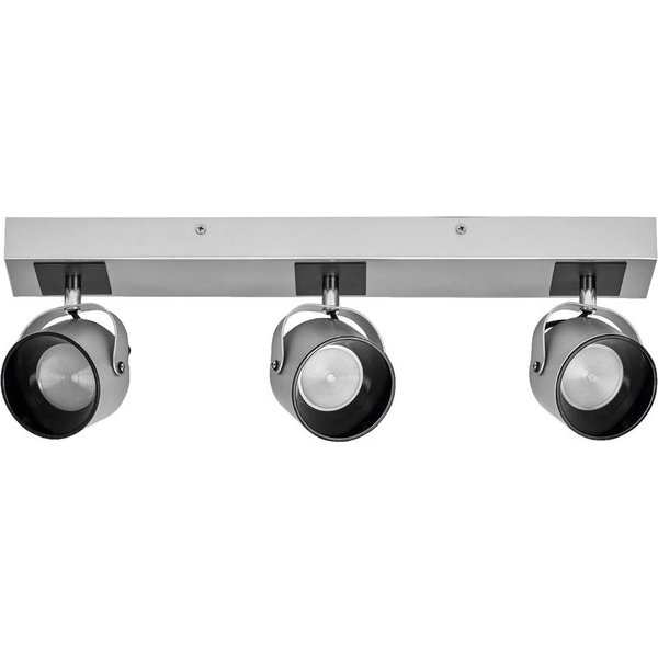 OSRAM LED-Deckenleuchte JUPITER, 3-flammig, silber, Metall