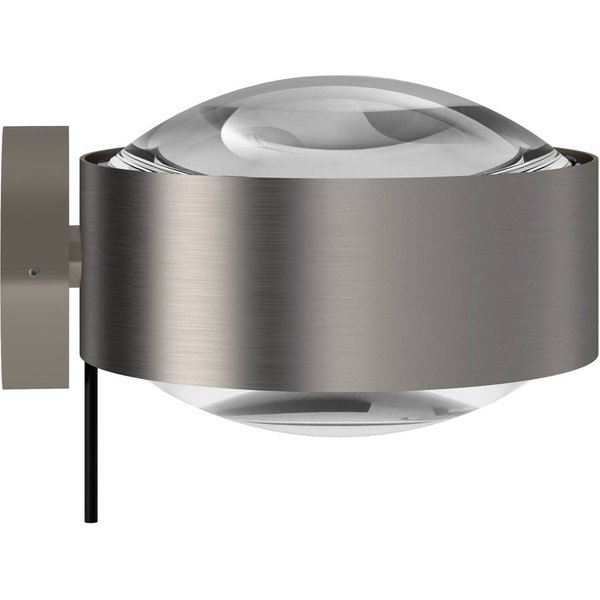 Puk! 120 Wall LED-Spot Linsen klar nickel matt