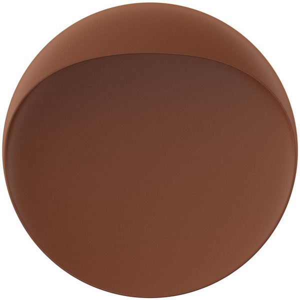 Louis Poulsen LED-Wandlampe Flindt, corten, 2.700 K, Ø 40 cm