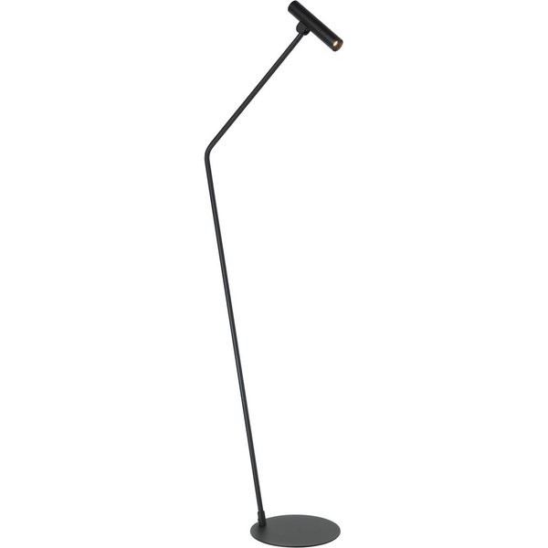 LED-Stehleuchte Almudaina, schwarz, Höhe 157 cm, Stahl
