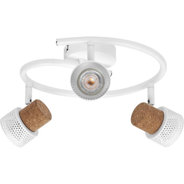 OSRAM Deckenspot CORK SPIRAL, weiß, 3-flg., dimmbar, GU10