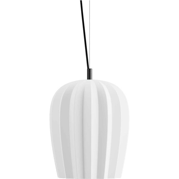 Karman Hängeleuchte Sahara, weiß, Ø 29 cm, Keramik, E27