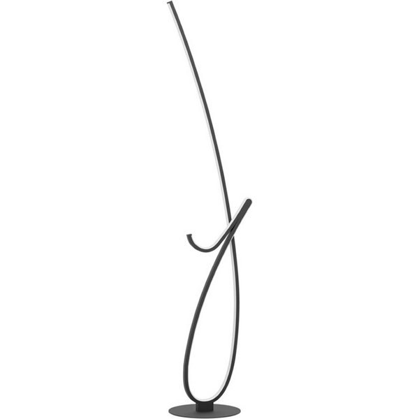 EGLO LED-Stehleuchte CARDONCITO, schwarz, Höhe 130 cm, CCT