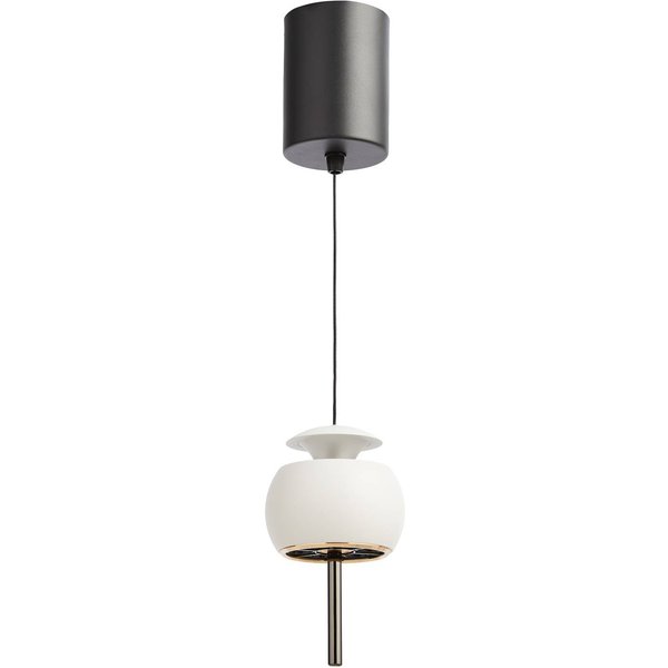 LOOM DESIGN LED-Hängeleuchte Parachute, weiß, Ø 9,6 cm, Alu
