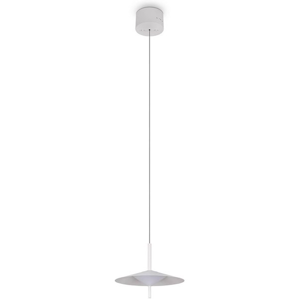 LED-Hängelampe Amalo, weiß matt, Ø 30 cm, Metall, CCT