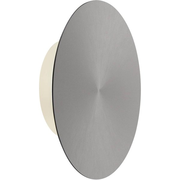 LED-Wandleuchte Akku Puntua Ø 18 cm grau