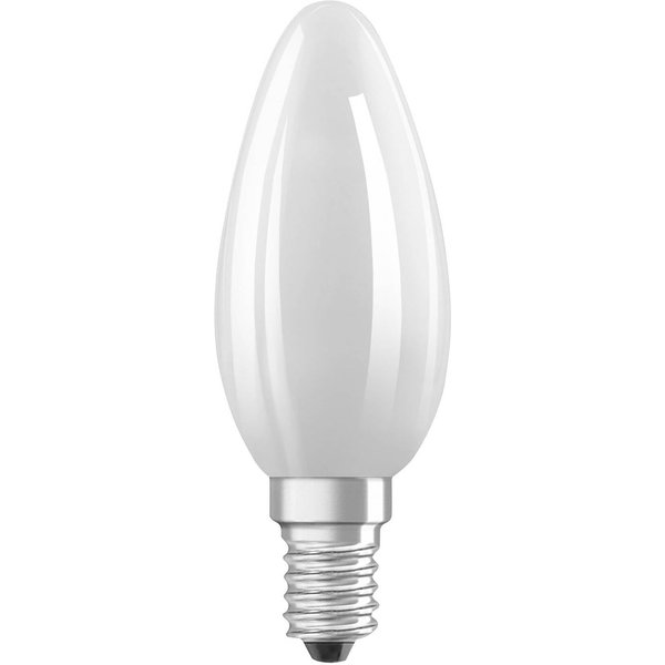 OSRAM LED-Leuchtmittel Kerze matt E14 1,2W 4000K 255lm