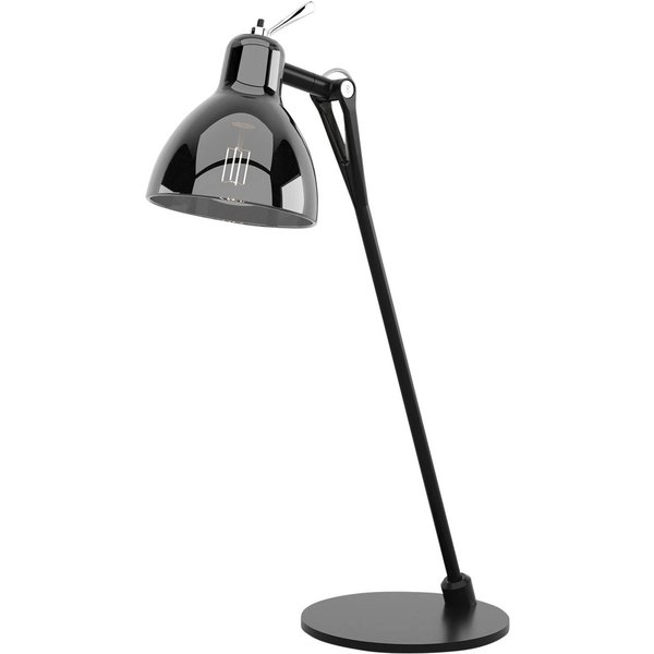 Rotaliana Tischleuchte Luxy T0 Glam, schwarz/rauch, 52 cm