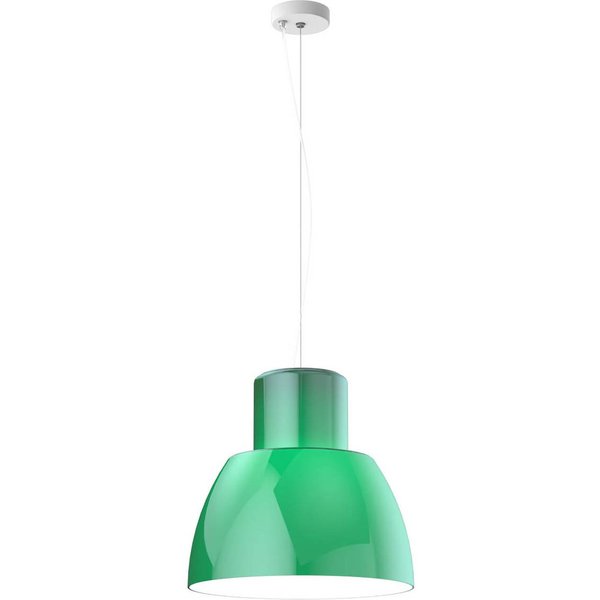 Nemo Hängeleuchte Lorosae, grün, Ø 40 cm, Glas, E27