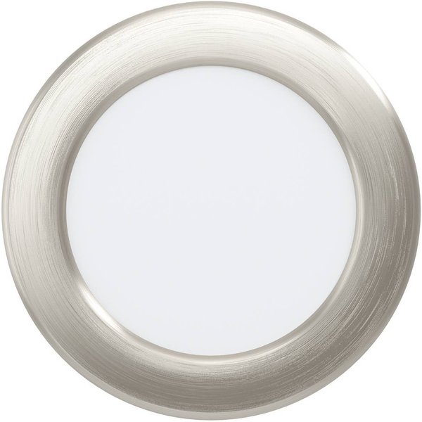 EGLO connect Smart-LED-Einbauleuchte Fueva 6-Z, grau, Ø 12cm
