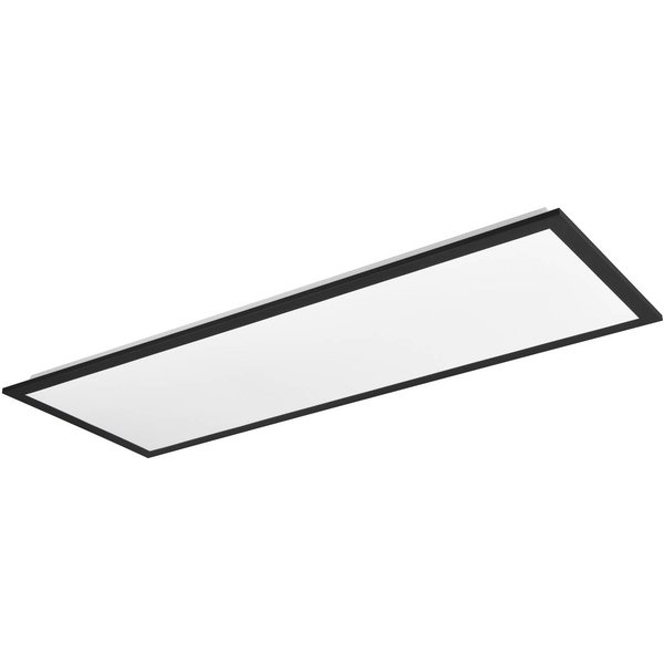 LED-Deckenleuchte Beta, Länge 80 cm, schwarz, RGBW, CCT