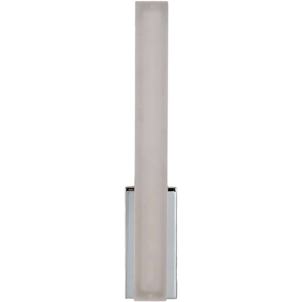 Lucande LED-Bad-Wandleuchte Julie, 32 cm hoch, chrom, IP44