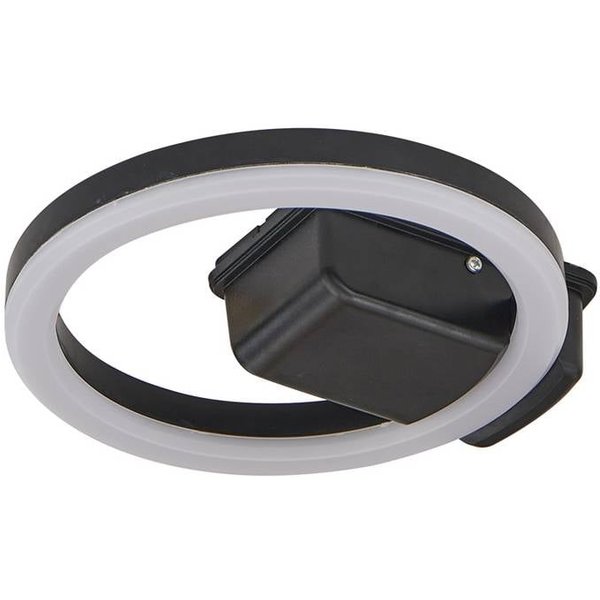 Lindby LED-Außendeckenleuchte Finian, Ø 22 cm, CCT, dimmbar