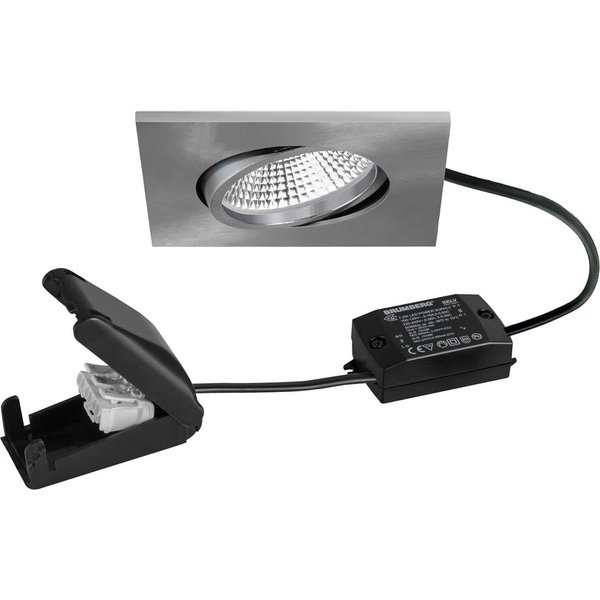 BRUMBERG BB25 LED-Spot IP65 on/off Anschlussbox nickel matt