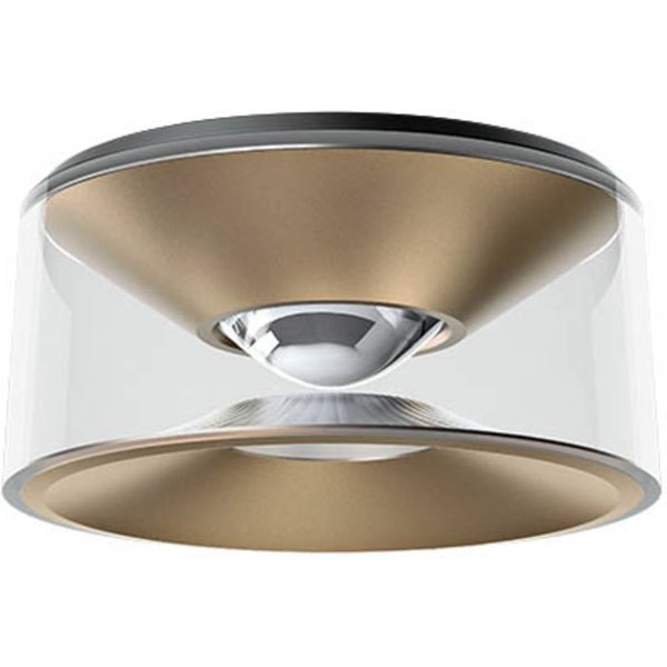 Ribag Vior LED-Deckenleuchte sandgold 40° 2.700K