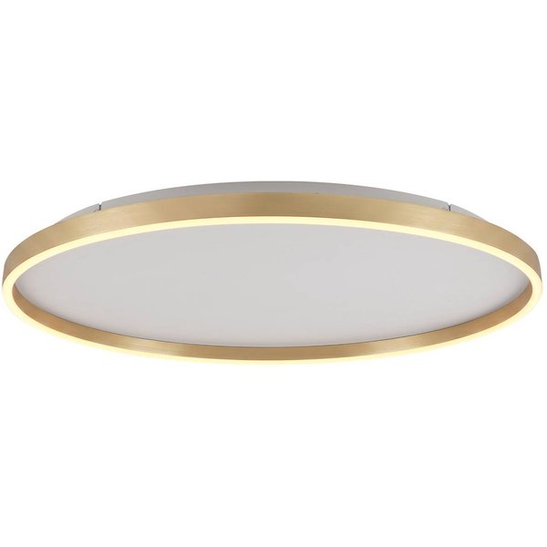 LED-Deckenlampe Madlen, goldfarben, Ø 60 cm, Alu, 3000K, dim
