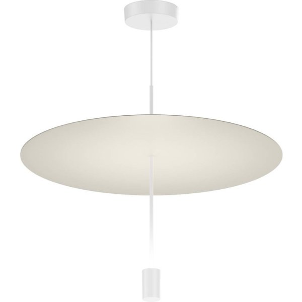 WEVER & DUCRÉ LED-Hängelampe Shedda Ø 55cm seidengrau 2700K