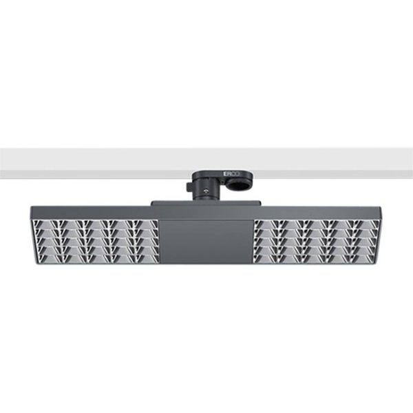 ERCO Jilly 230V 15W extra wide 840 schwarz/silber