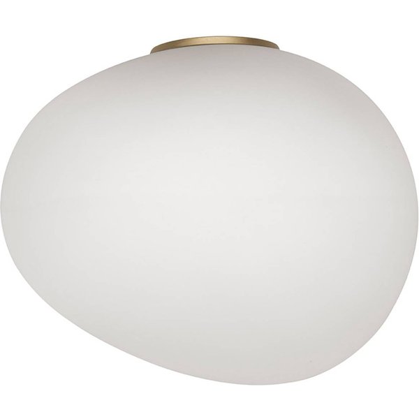 Foscarini Gregg grande semi 1 Wandlampe, gold