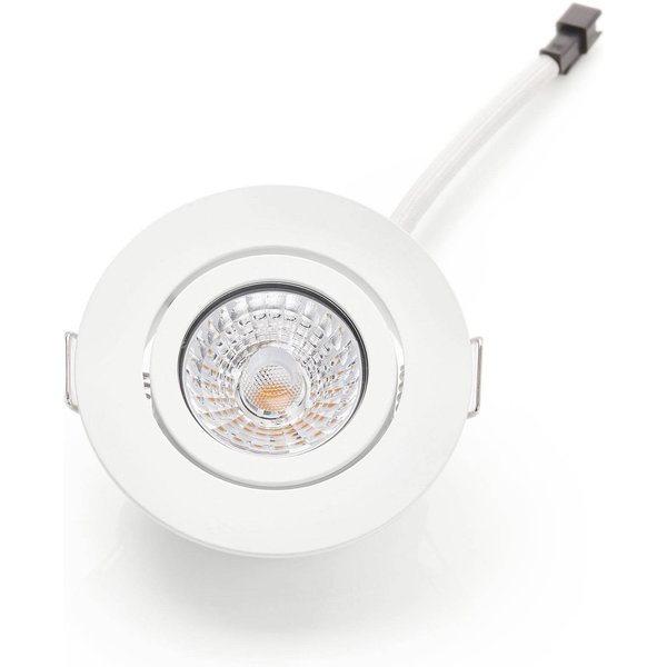LED-Einbauleuchte Rico 6,5 W weiß