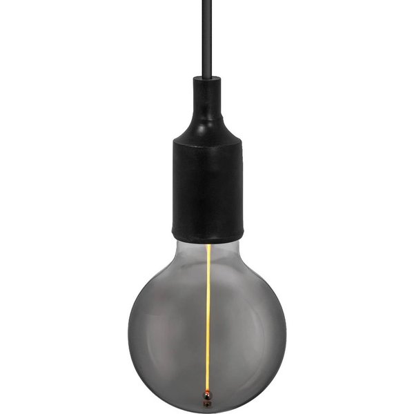 OSRAM Hängelampe VINTAGE 1906 BELL schwarz Kunststoff Ø 9 cm