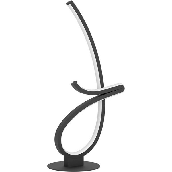 EGLO LED-Tischleuchte CARDONCITO, schwarz, Höhe 46 cm, CCT