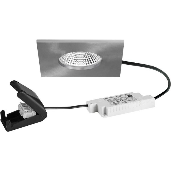 BRUMBERG Spot BB21 IP65 RC-dimmbar Anschlussbox nickel matt