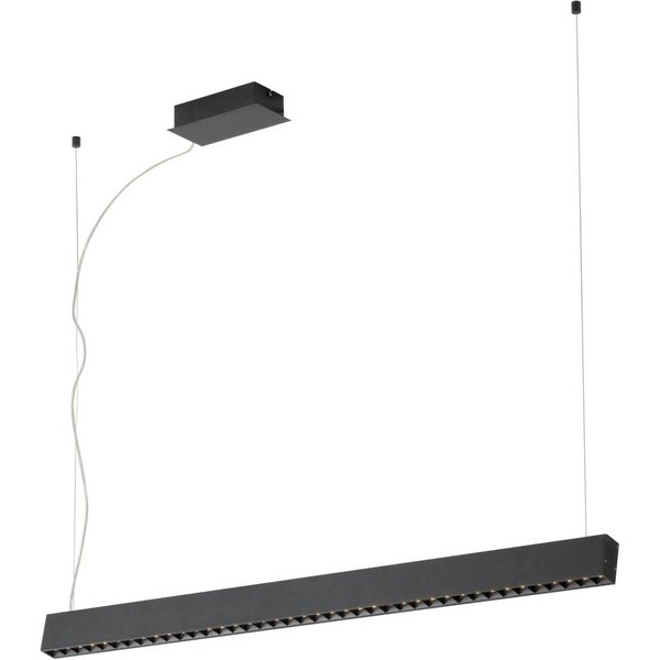 Stars of Light LED-Hängelampe Termini, schwarz 107 cm Metall