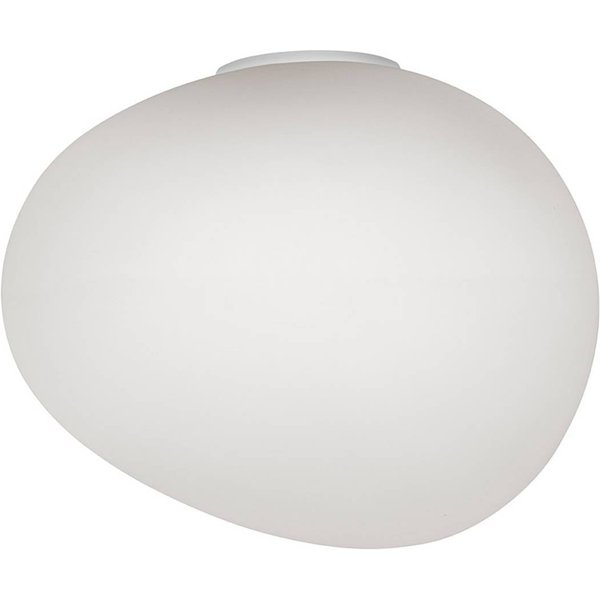 Foscarini Gregg grande semi 1 Wandlampe, weiß