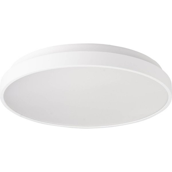 SLC LED-Deckenleuchte ALPHA, weiß, Ø 40 cm, Phase-Cut, IP44
