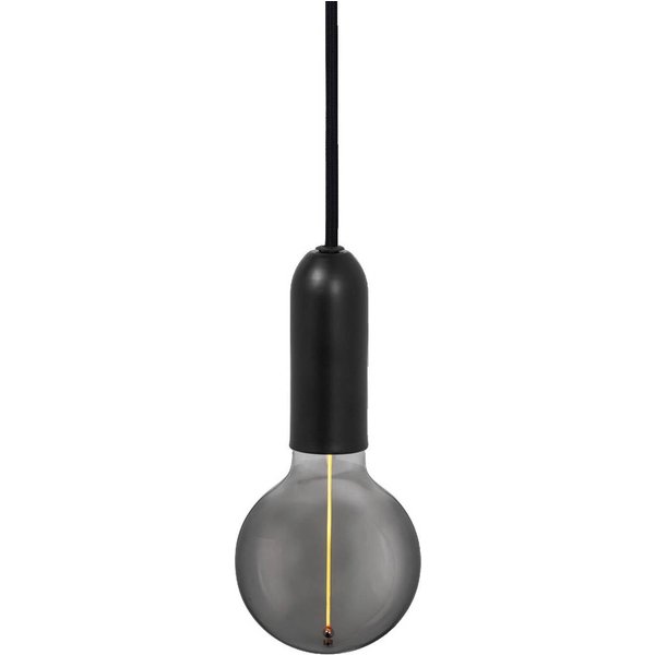 OSRAM Hängelampe VINTAGE 1906 ROUND, schwarz, Metall Ø 10 cm