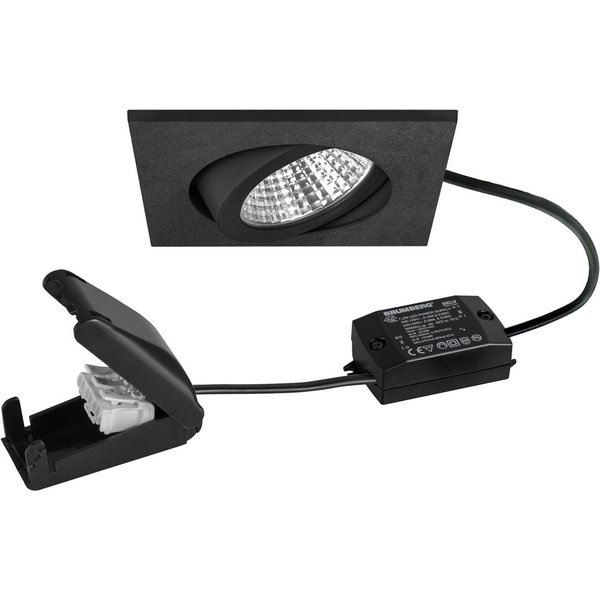 BRUMBERG BB05 LED-Einbauspot on/off Anschlussbox schwarz