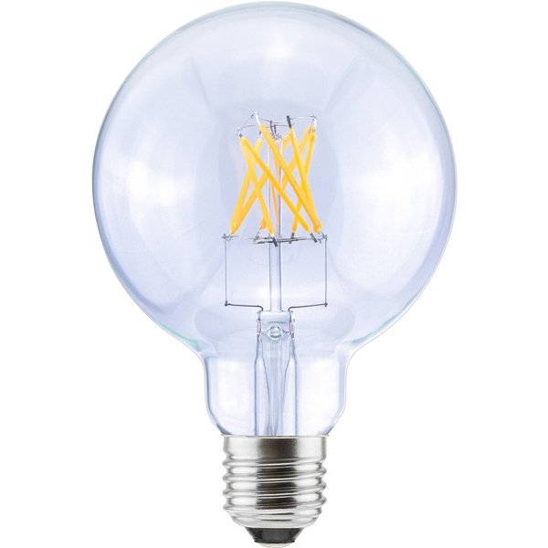 SEGULA LED-Globe G150 E27 6,5W 2.700K dimmbar klar