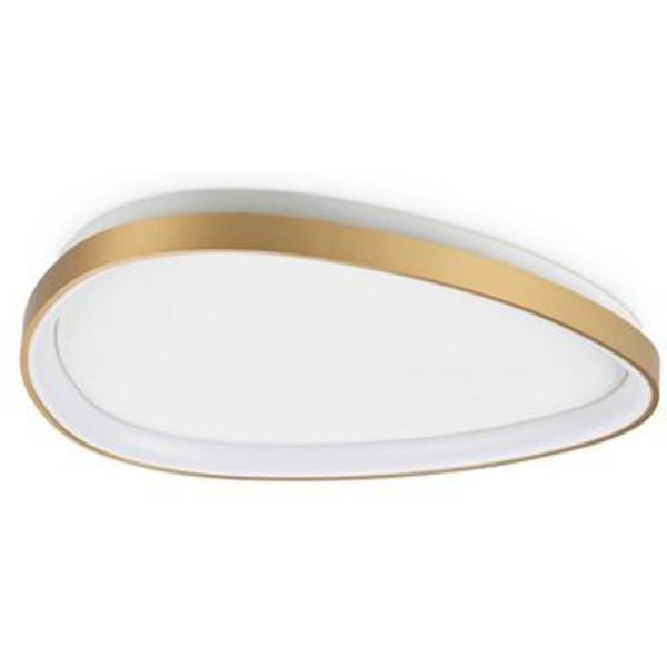 Ideal Lux LED-Deckenlampe Gemini messing 61 cm 3000 K on/off